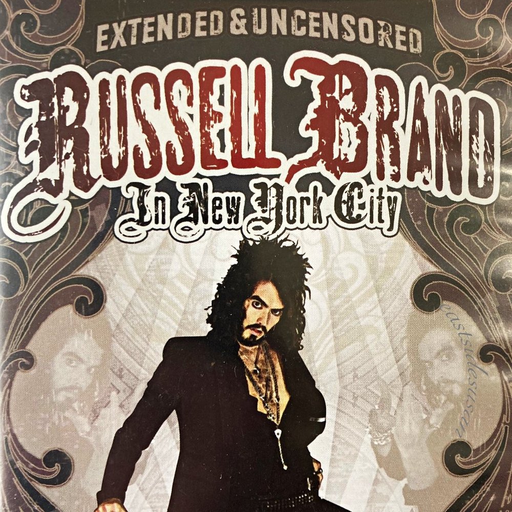 Extended & Uncensored Russell Brand in NYC DVD 2009 EX
